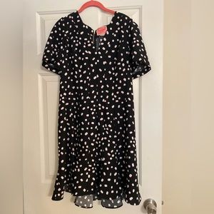 Kate Spade polka dot cocktail dress, size 10